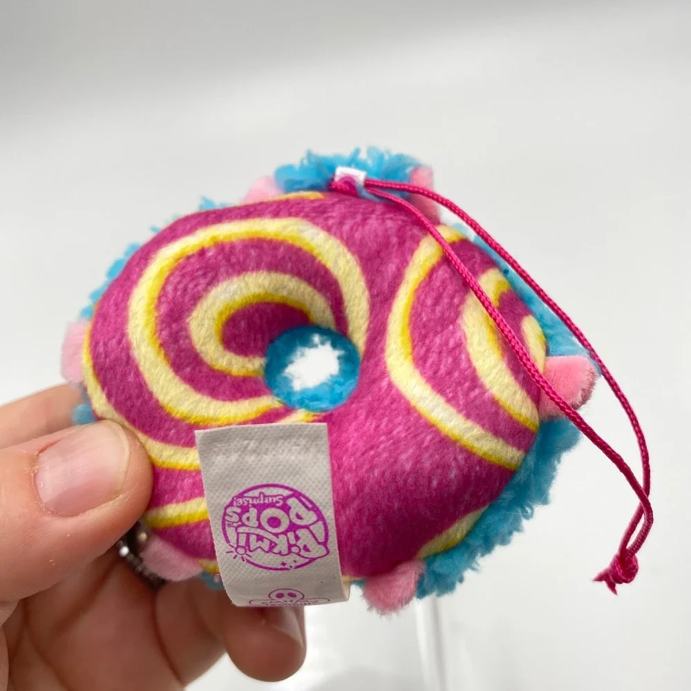 Pikmi Pops Surprise S3 Plush Clip On Backpack Charm Blue Pink Lot of 2‎ Small 2
